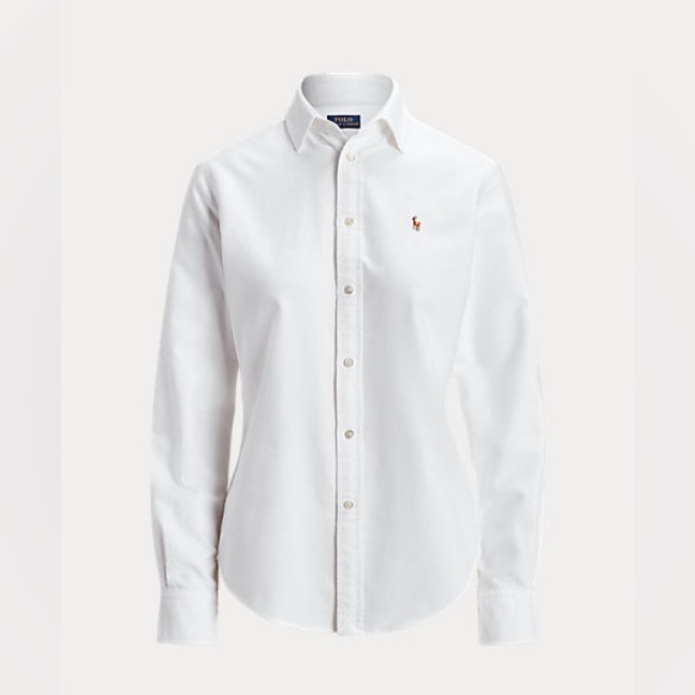 Ralph Lauren White Oxford Shirt (please read description!)